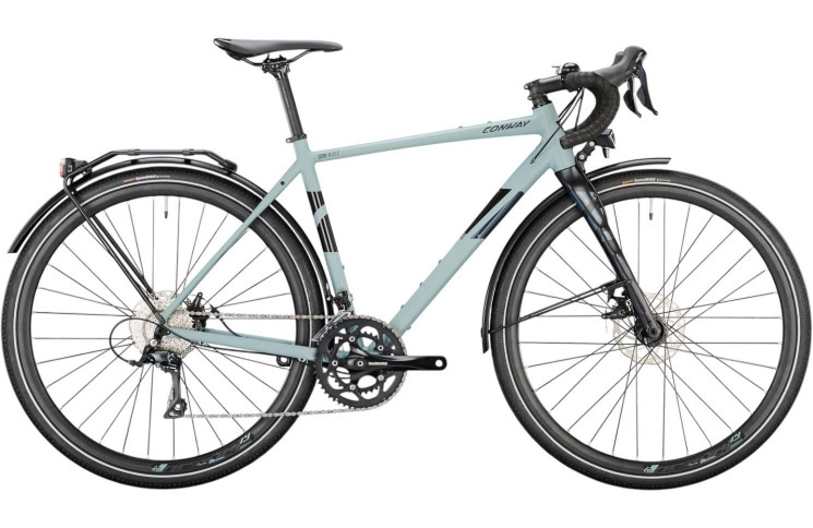 CONWAY Gravel GRV 4.0 C 28"/53cm-L/18/grijs mat - zwart metallic/02897528