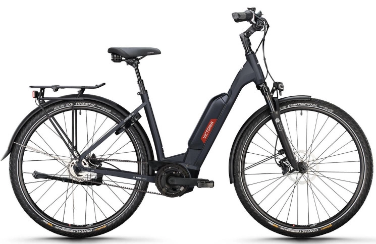 VICTORIA Elektrische trekkingfiets CYSALO 13 №1 28"/56cm/7/inferno rood/02920057