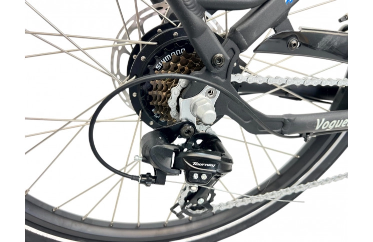 E-CARGO VOGUE JOURNEY-S torquesensor, 7dr, matt-black-black (36V 14.5Ah 522Wh)