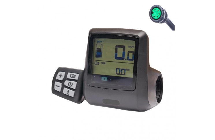 Bafang DP C07 LCD display UART zonder Bafang logo