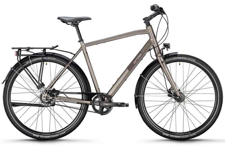 VICTORIA Trekkingfiets TREQANA 9 №1 28"/51cm-S/8/marmergrijs glanzend/02921284