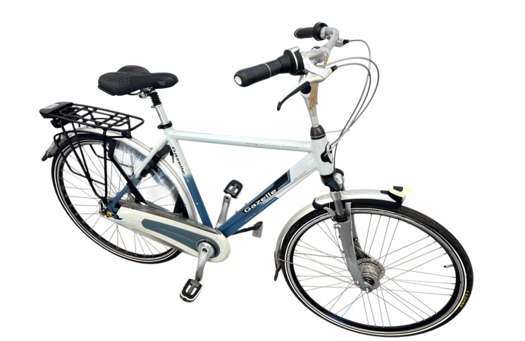 Man's bicycle Gazelle Orange Plus H/al/wit/28/stad/f53cm