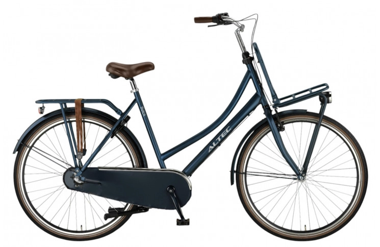 Damesfiets Altec Dutch 28"/50cm/Transport/N-3/jeans-blauw