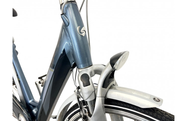 Damesfiets Sparta ION D/al/blauw/28/stad/f53cm