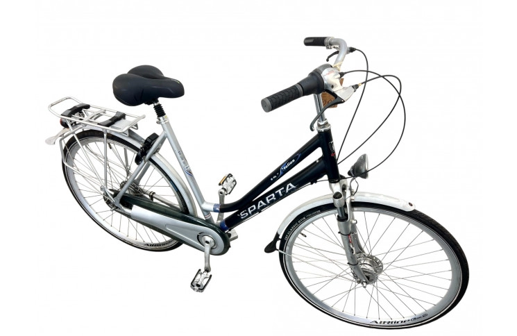 Damesfiets Sparta 28"/55cm/Zwart-grijs