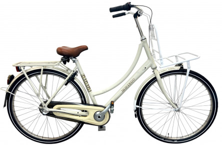 Damesfiets Montego Daily Urban 28"/53cm/witt