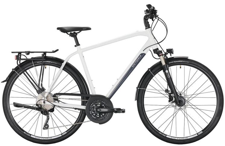 VICTORIA Trekkingfiets Trekking 8.6 28"/56cm-L/30/bianco wit/02980084