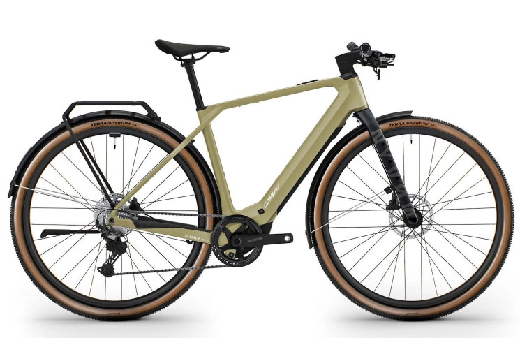 CONWAY Elektrische allroad Nyvon 8.0 CF №1 28"/48cm-M/10/brons mat/02810874