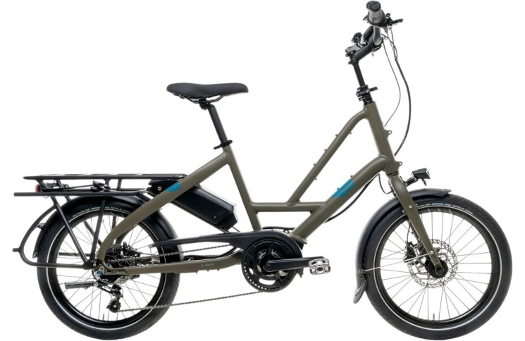 tern Elektrische compactfiets Quick Haul P8i №1 20"/Onesize/8/bruingrijs - wintermos/02123057