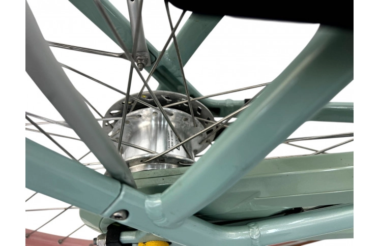 Woman's bicycle Gazelle Orange w/blue/28/al/sity/f49