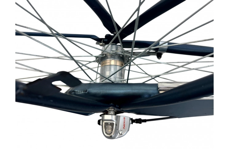 Damesfiets Spirit Cargo 28"/50cm/blauw