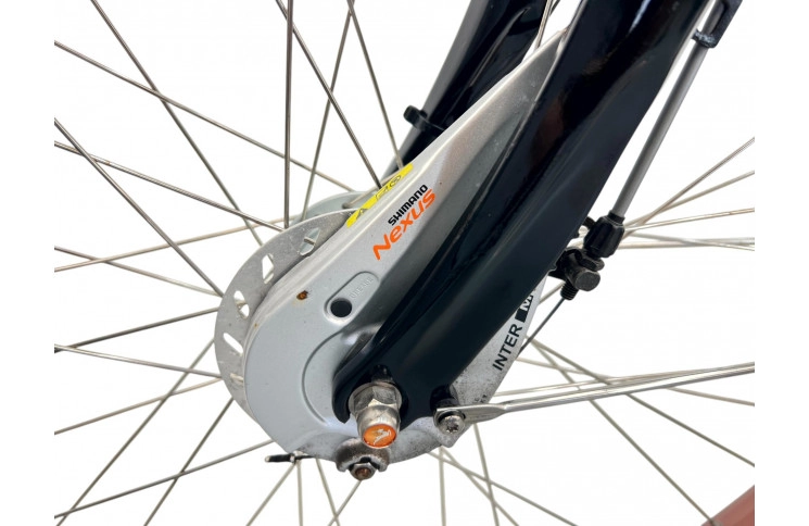 Woman's bicycle Gazelle Orange w/blue/28/al/sity/f49