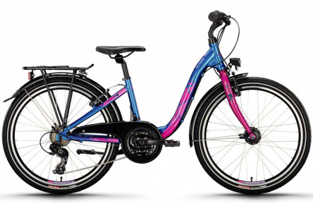 VICTORIA Jeugdfiets EQOLA 2 24"/34cm-M/21/steenblauw/02985034