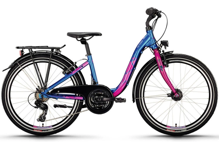VICTORIA Jeugdfiets EQOLA 2 24"/34cm-M/21/steenblauw/02985034