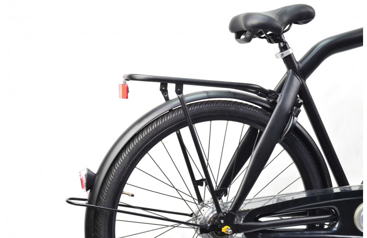 Transportfiets Cortina Crush 28" 56 zwart mat (gereviseerd)