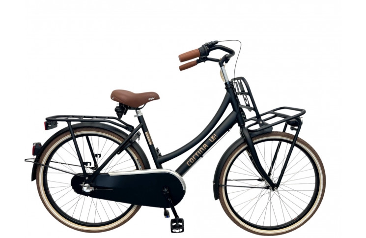 Meisjesfiets Cortina U4 Mini 24" 42cm 2025 Zwart