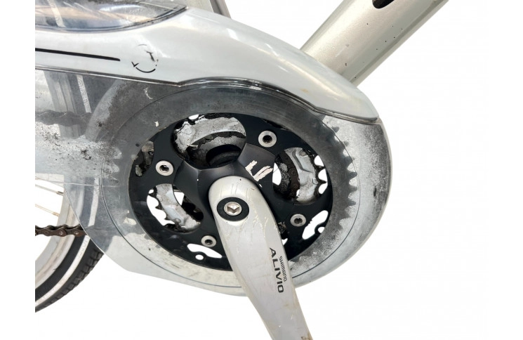 Herenfiets GAZELLE MEDEO silver/28/w/al/sity/54