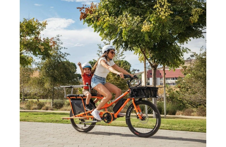 Compact Yuba Kombi E5 Family Edition 24" Zilver 2024