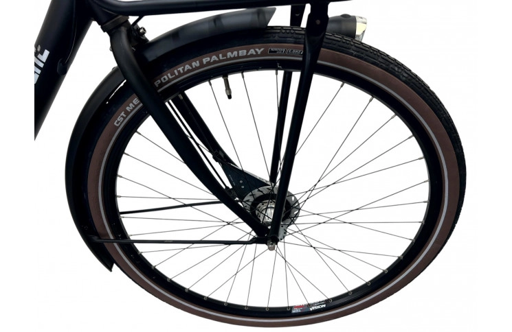 Herenfiets Gazelle Puur NL 28"/54cm/zwart