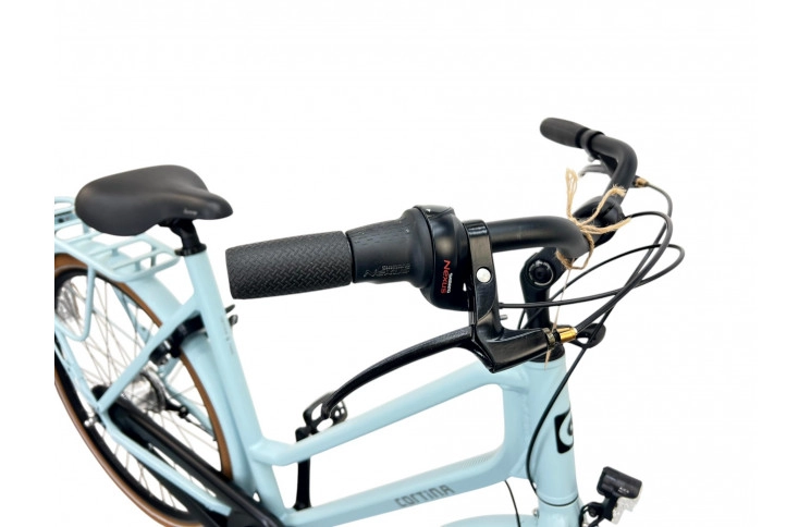 Damesfiets Cortina Foss D/al/28/blauw/stad/f57