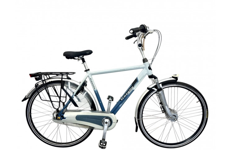 Man's bicycle Gazelle Orange Plus H/al/wit/28/stad/f53cm