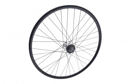 Achterwiel 28 x 1 3/8 Nexus 7 (voor Rollerbrakes) - Zwart