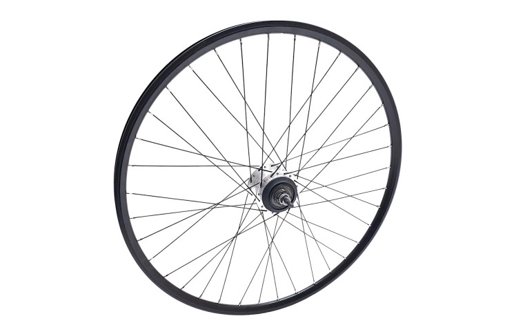 Achterwiel 28 x 1 3/8 Nexus 7 (voor Rollerbrakes) - Zwart