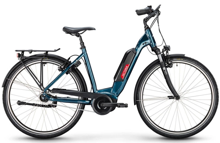 VICTORIA Elektrische trekkingfiets Cysalo 7 28"/56cm/7/lapisblauw mat/0291048A