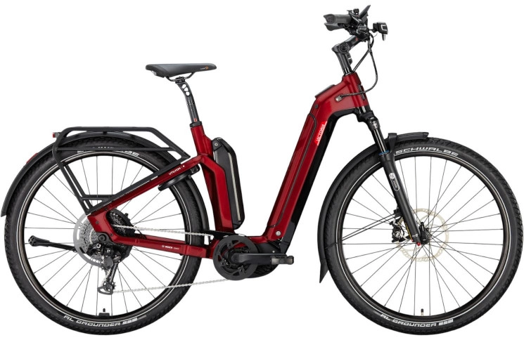 VICTORIA Elektrische Urban bike UTILYON 4 №1 29"/49cm/10/wine red/02920343