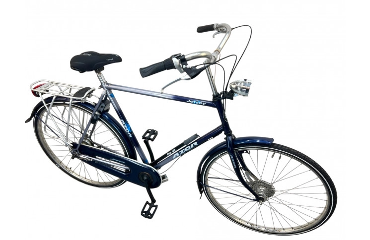Herenfiets Azor Jepsey 28"/60cm/Grijs-blauw