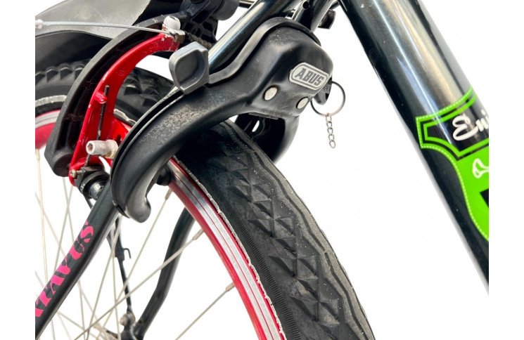 Jongensfiets Batavus Snake J/al/zwart/24/stad/f38