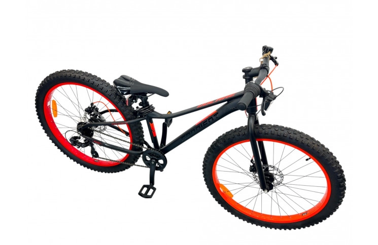 Volare Gradient Kinderfiets 26"/33 cm/Zwart-Oranje-Rood/22671