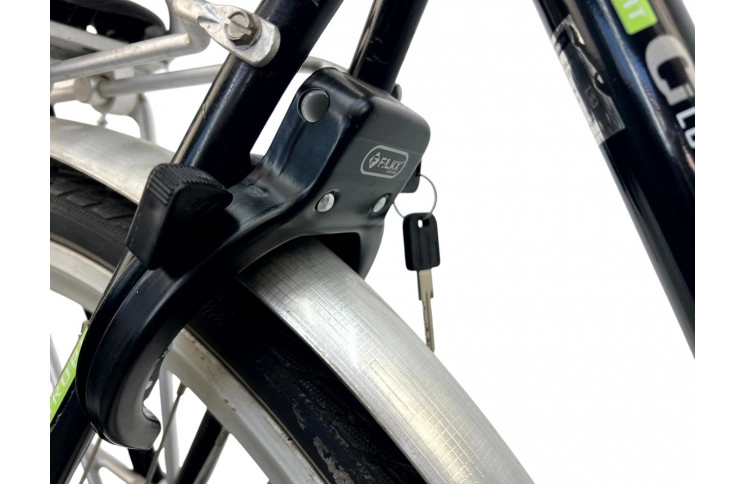 Herenfiets City Star m/silver/28/al/sity