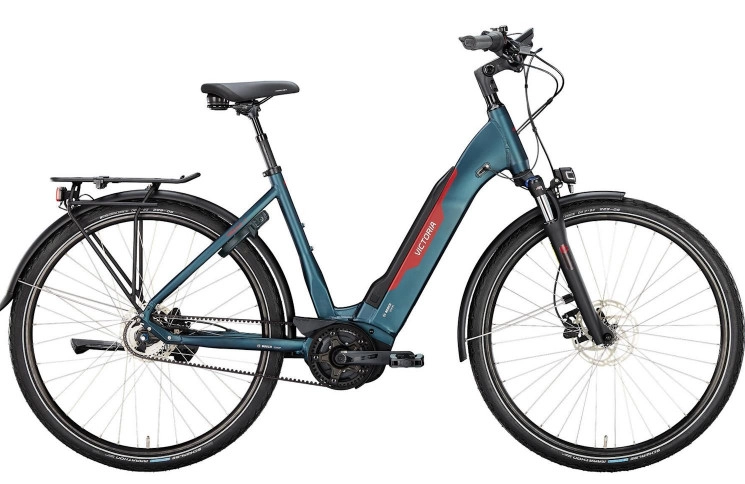 VICTORIA Electric trekking bike Tresalo 7 28"/48cm-S/5/dark night matt/02980639