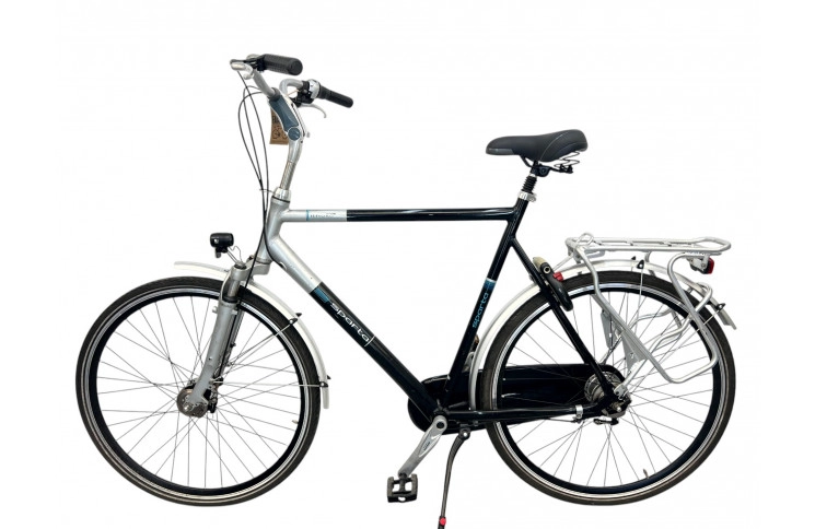 Herenfiets Sparta Ithaka 28" 65 cm zwart