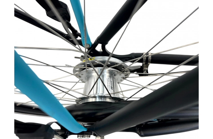 Woman's bicycle Batavus Dinsdag w/al/sity/black/28/f53