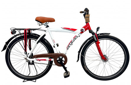Jongensfiets Batavus Snake 26"/48cm/rood-wit