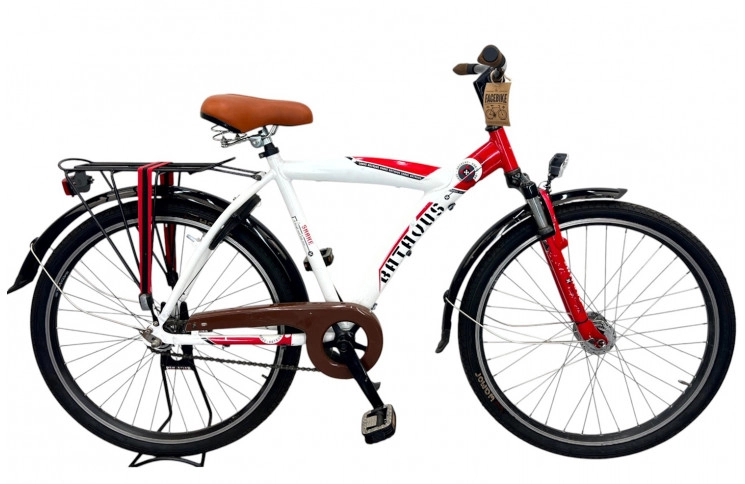 Jongensfiets Batavus Snake 26"/48cm/rood-wit