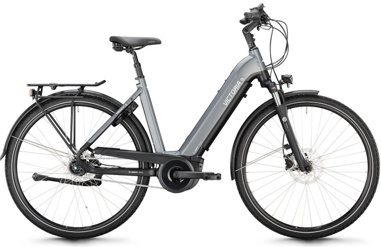 VICTORIA Elektrische trekkingfiets TRESALO 11 №1 26"/45cm-S/7/carbonietgrijs mat/02920203