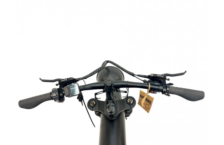 DIABLO E-BIKE, FAT BOY, MATT-BLACK/BLACK, 15,6AH 48V 748,8WH