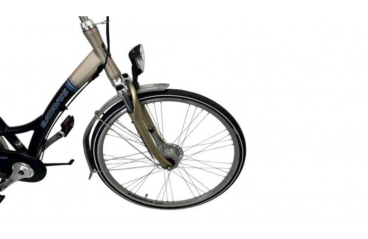 Damesfiets Batavus Crescendo 28"/57/Zwart-bruin