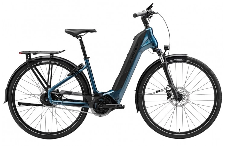 E-bike Merida e-SPRESSO CITY 775 28"/53cm/5ver/Blauw-Zwart/2024/A62411A02318