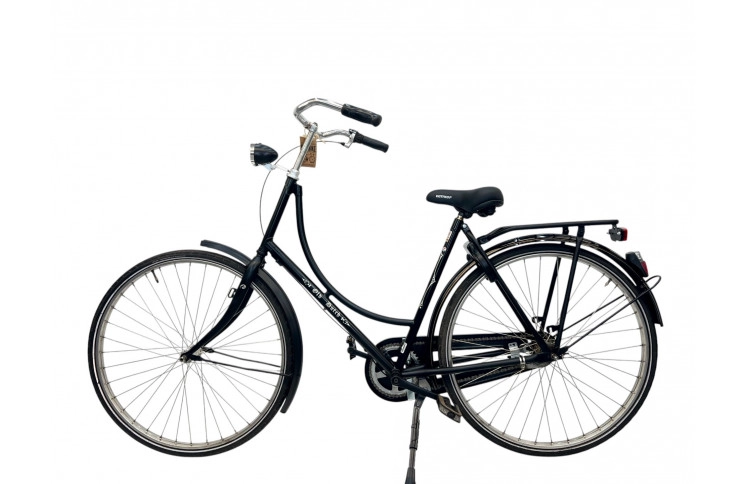 Woman's bicycle Batavus Old Dutch W/met/zwart/28/stad/f56