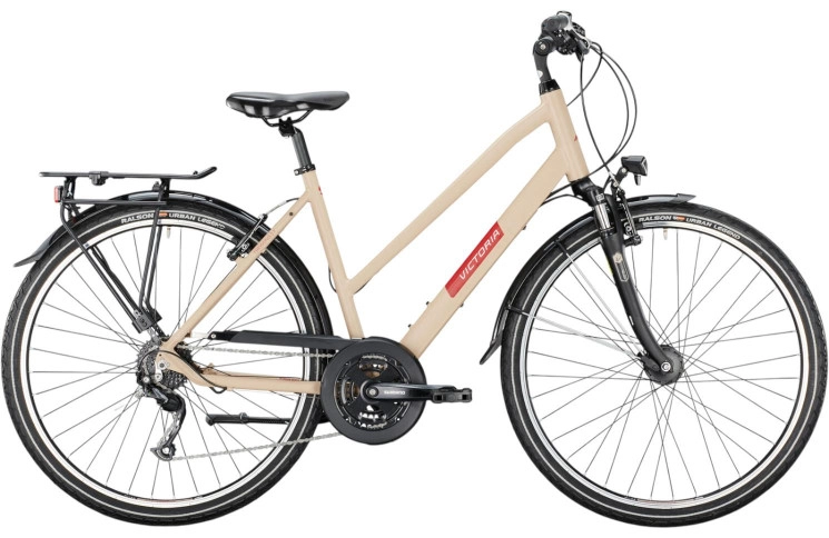 VICTORIA Trekkingfiets Trekking 2.7 28"/46cm-S/24/grijs beige mat/02979268