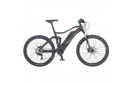 E-MTB 27.5" Prophete Graveler e9000, 614 Wh DT, 48, black
