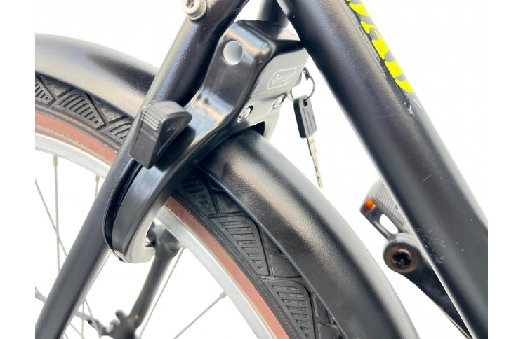 Meisjesfiets Load Cargo M/al/zwart/24/stad/f38