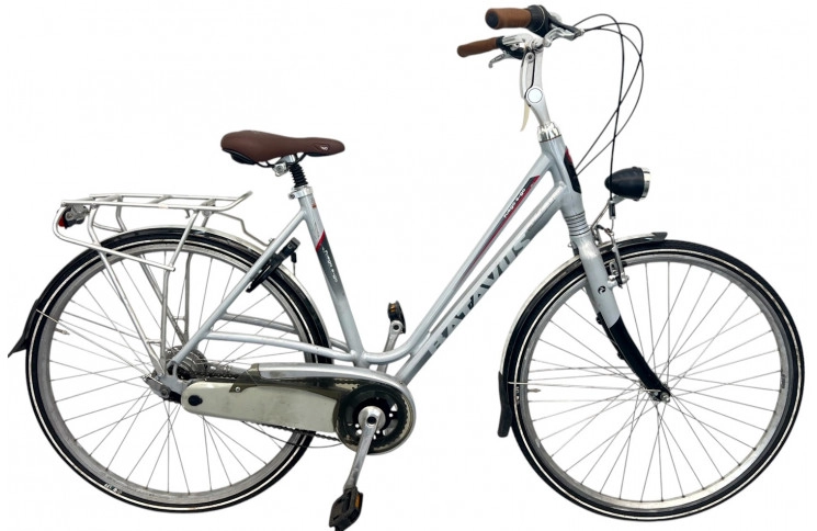 Woman's bicycle Batavus Fuego w/silver/sity/al/28/53