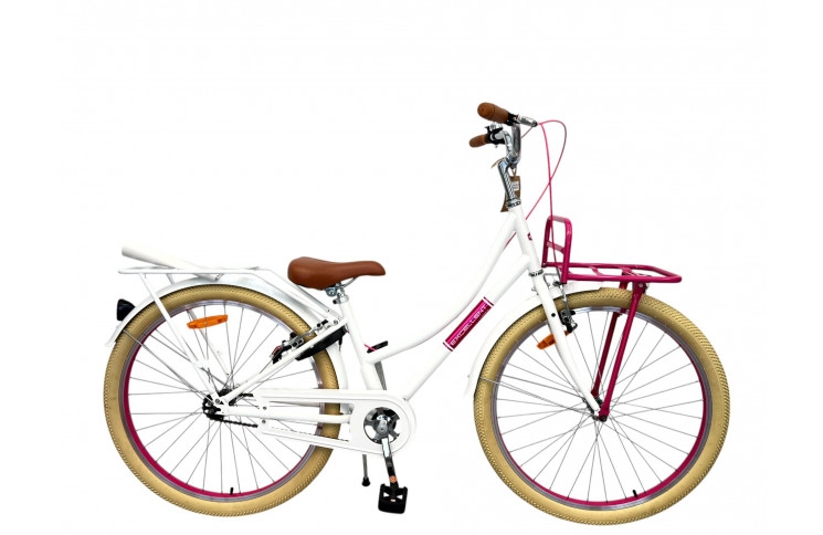 Meisjesfiets Volare Excellent 26"/36 cm/Wit/26136