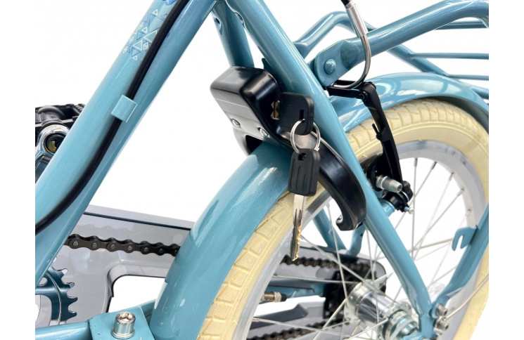 Meisjesfiets Altec Candy 20/32cm/Blauw