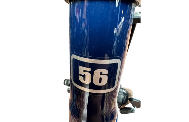 E-Bike VanDijck Ceto, 36V 18.2Ah 655Wh, 56 sm, blue